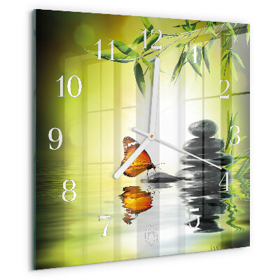 Reloj cuadrado Naturaleza
