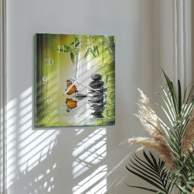 Reloj cuadrado Naturaleza