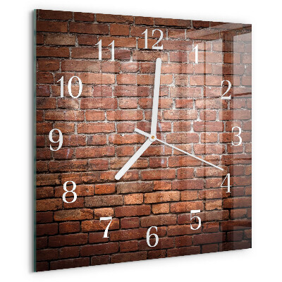Reloj cuadrado Ladrillo