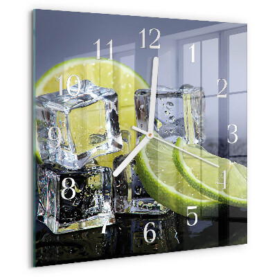 Reloj cuadrado Frutas cítricas
