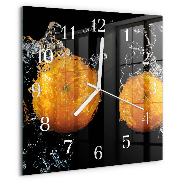 Reloj cuadrado Naranjas