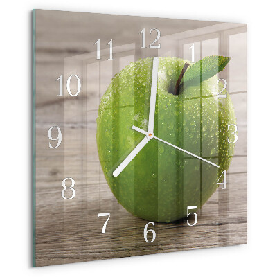 Reloj cuadrado Manzanas