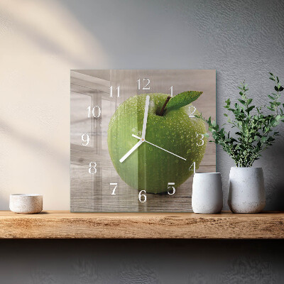 Reloj cuadrado Manzanas