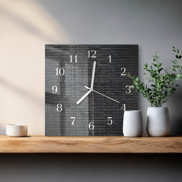 Reloj cuadrado Escoria de huella