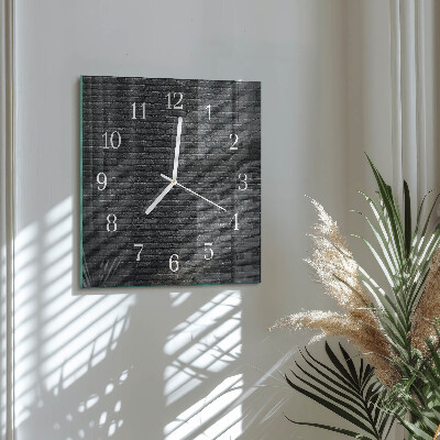 Reloj cuadrado Escoria de huella
