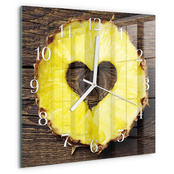 Reloj cuadrado Piña
