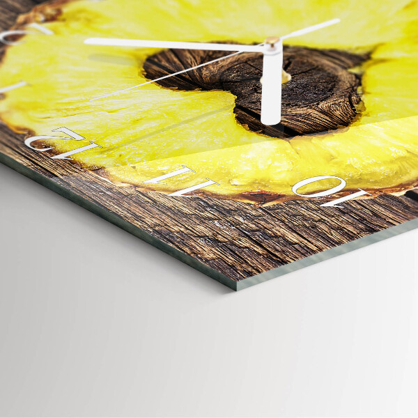 Reloj cuadrado Piña