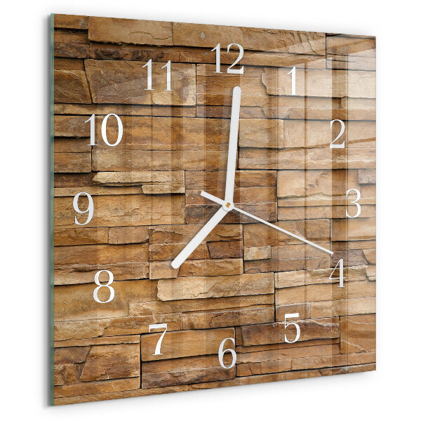 Reloj cuadrado Escoria de huella