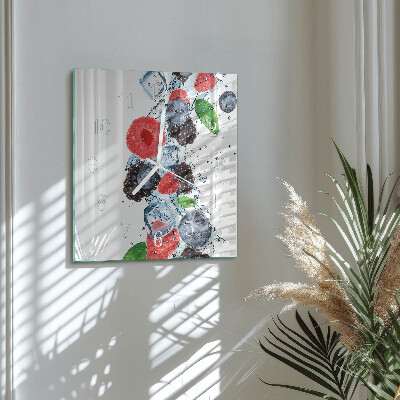 Reloj cuadrado Helado de frutas
