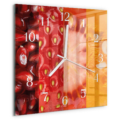 Reloj cuadrado Fruta