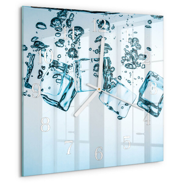 Reloj cuadrado Hielo