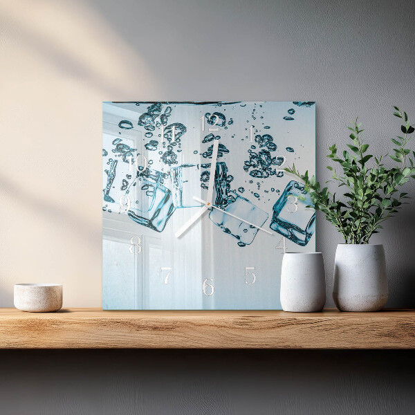 Reloj cuadrado Hielo