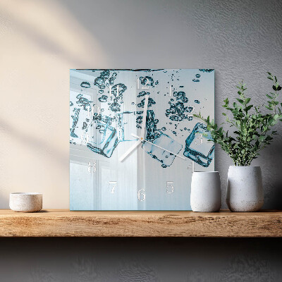 Reloj cuadrado Hielo