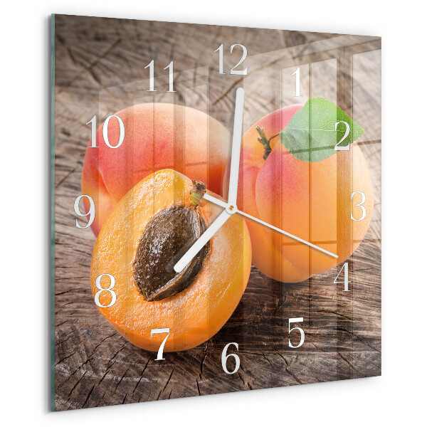 Reloj cuadrado Albaricoques