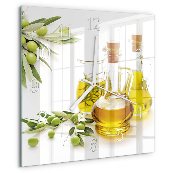 Reloj cuadrado Aceite