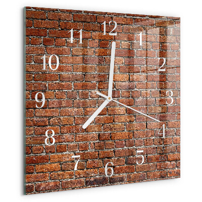 Reloj cuadrado Ladrillo
