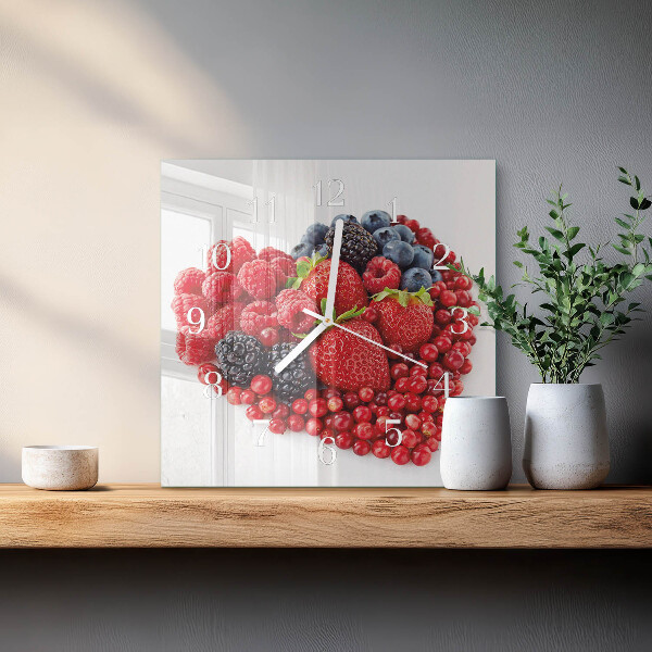 Reloj cuadrado Fruta