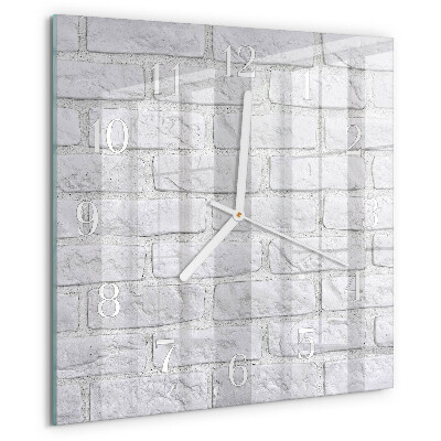Reloj cuadrado Ladrillo