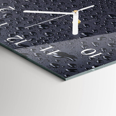 Reloj cuadrado Gotas