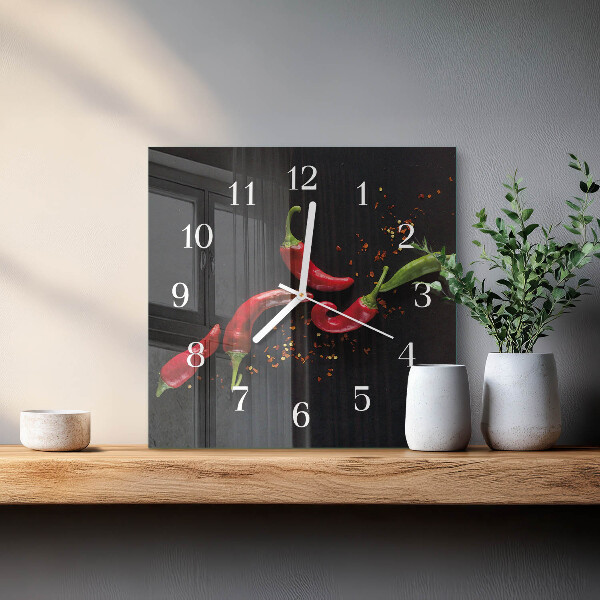 Reloj cuadrado Chiles