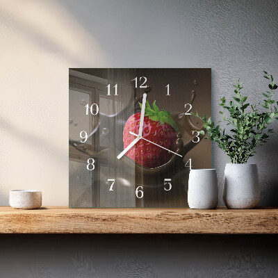 Reloj cuadrado Chocolate
