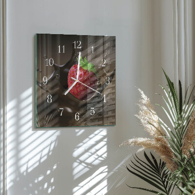 Reloj cuadrado Chocolate