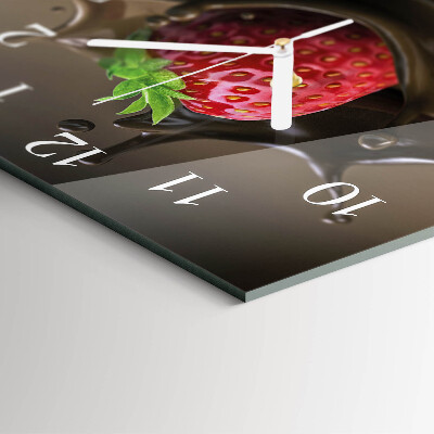 Reloj cuadrado Chocolate