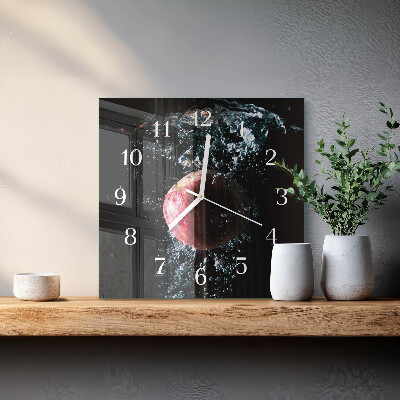 Reloj cuadrado Manzana