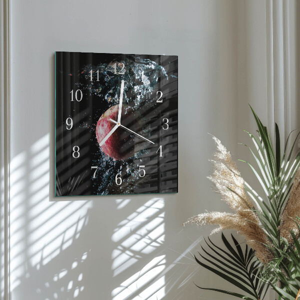 Reloj cuadrado Manzana