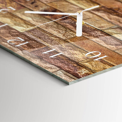 Reloj cuadrado Ladrillo