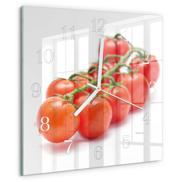 Reloj cuadrado Tomates