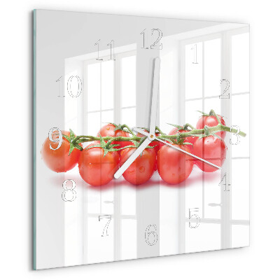 Reloj cuadrado Tomates