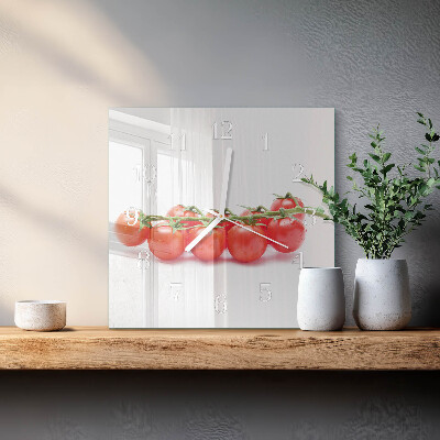 Reloj cuadrado Tomates