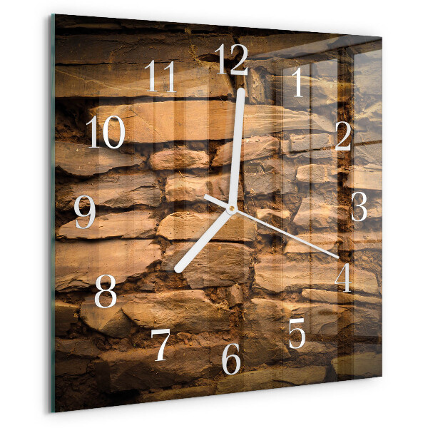 Reloj cuadrado Piedras
