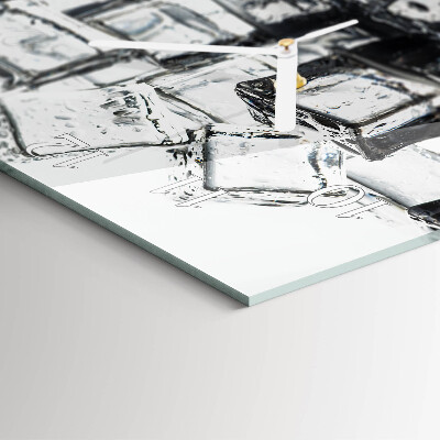 Reloj cuadrado Hielo