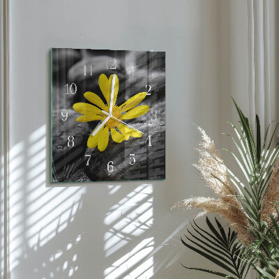 Reloj cuadrado Flor