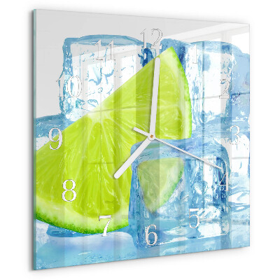 Reloj cuadrado Hielo de lima