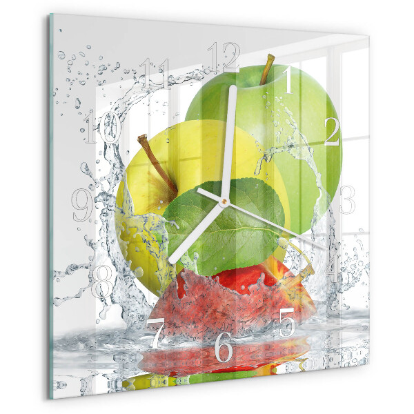 Reloj cuadrado Manzana
