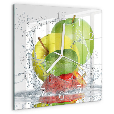 Reloj cuadrado Manzana