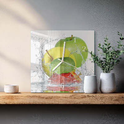 Reloj cuadrado Manzana