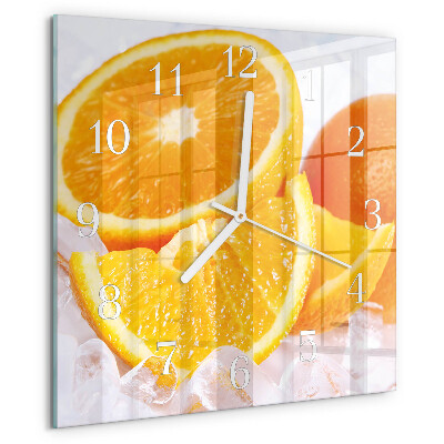 Reloj cuadrado Naranjas