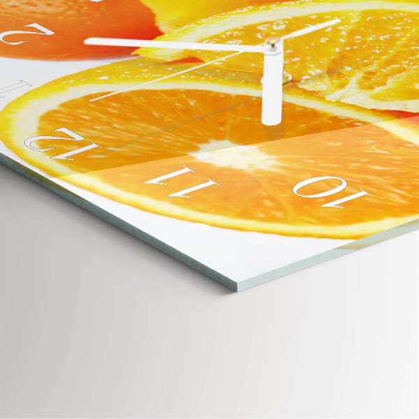 Reloj cuadrado Naranjas