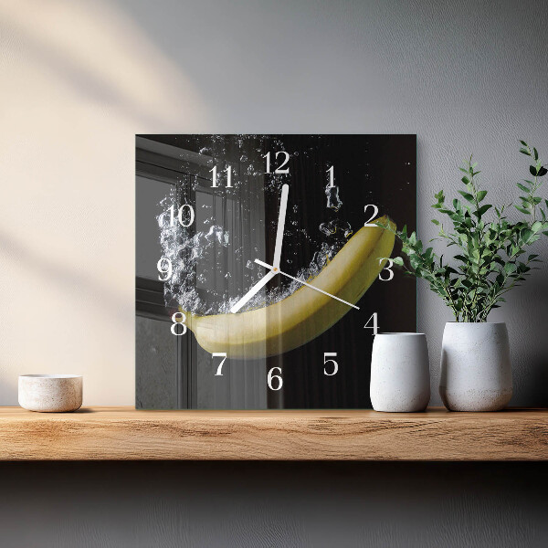Reloj cuadrado Banana