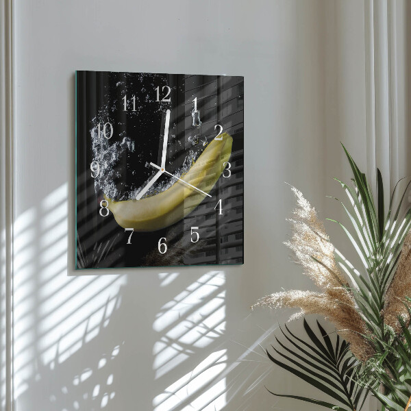 Reloj cuadrado Banana