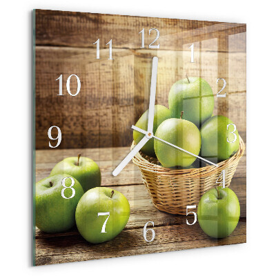 Reloj cuadrado Manzana