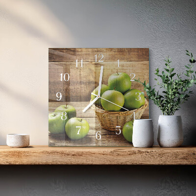 Reloj cuadrado Manzana