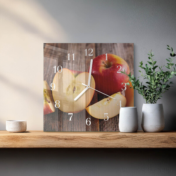 Reloj cuadrado Manzana