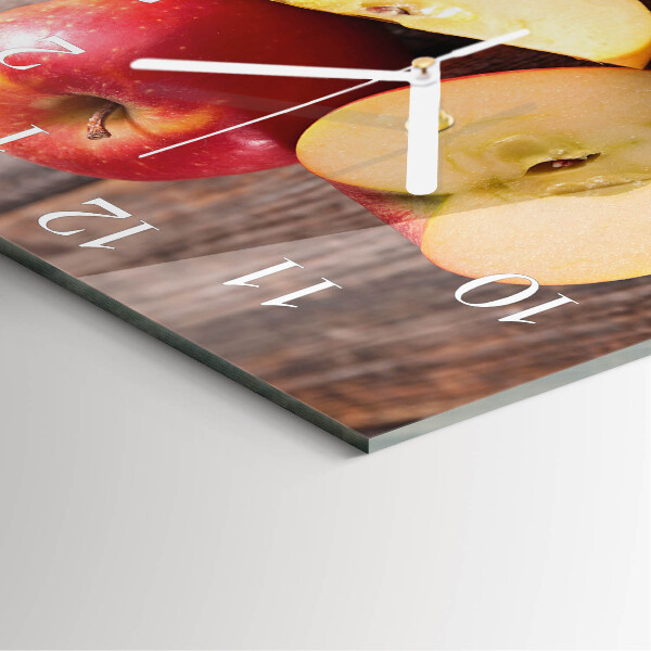 Reloj cuadrado Manzana