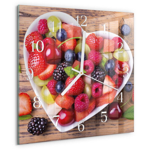 Reloj cuadrado Fruta