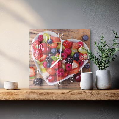 Reloj cuadrado Fruta